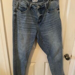 Bates Women's Classic Blue Straight Leg Jeans